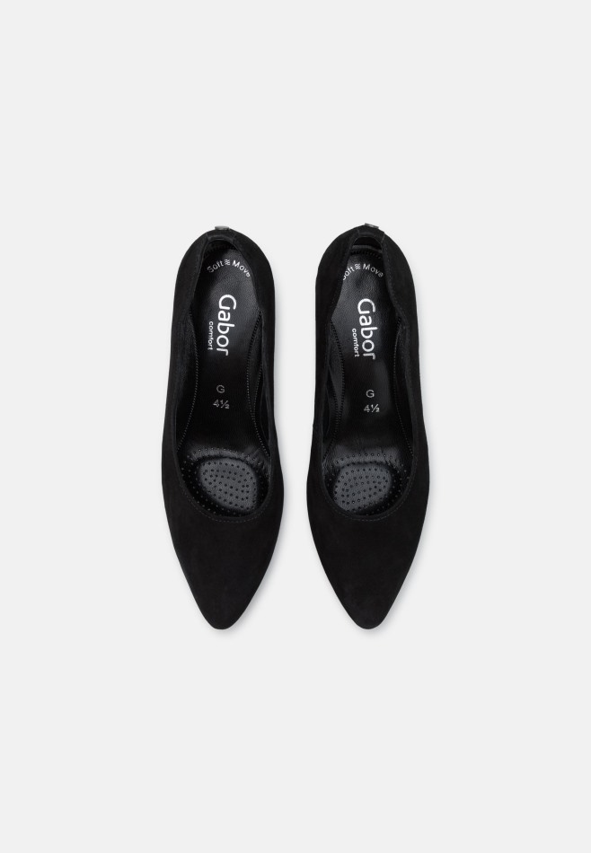 Talons Classiques Gabor Noir | Escarpins Exclusifs